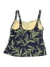 Unbranded Tropical Green Blue Swimsuit Top Size 16 - photo 2