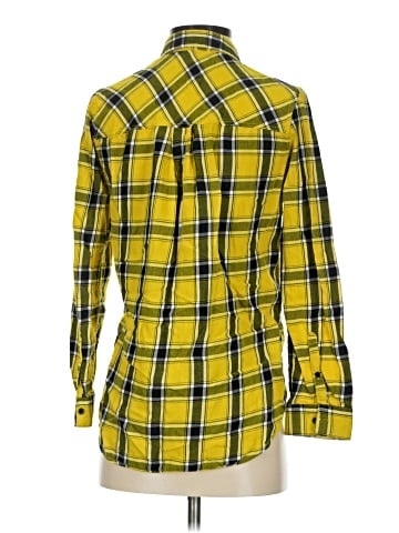 Divided by H&M 3/4 Sleeve Button-Down Shirt (view 2)
