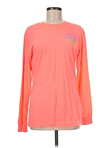 Pink Pineapple Long Sleeve T-Shirt (view 1)