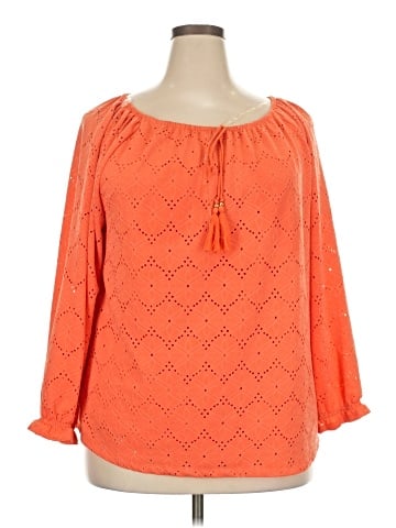 Rafaella 3/4 Sleeve Blouse (view 1)