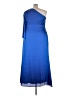 Sachin + Babi 100% Polyester Solid Blue Casual Dress Size 22 - photo 2