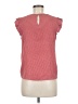Monteau Red Short Sleeve Top Size M - photo 2