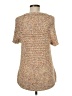 CAbi 100% Cotton Tweed Tan Pullover Sweater Size M - photo 2