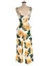 Zara Basic Tropical Yellow Jumpsuit Size M - photo 2