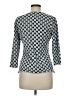 J. McLaughlin Blue 3/4 Sleeve Top Size M - photo 2