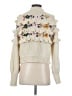 Zara Floral Ivory Pullover Sweater Size S - photo 2