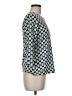 J. McLaughlin Blue 3/4 Sleeve Top Size M - photo 4