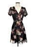 Soieblu Floral Black Cocktail Dress Size S - photo 1