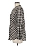 Chico's Argyle Gray Long Sleeve Blouse Size Med (1) - photo 5