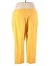 Bar III Solid Yellow Dress Pants Size 22W - photo 2