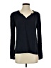 Hinge 100% Rayon Black Long Sleeve Blouse Size XS - photo 1