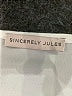 Sincerely Jules Ivory Short Sleeve Turtleneck Size L - photo 7