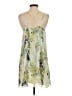 BCBGeneration 100% Polyester Print Green Casual Dress Size S - photo 2
