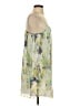 BCBGeneration 100% Polyester Print Green Casual Dress Size S - photo 4