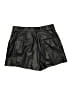 Zara Metallic Black Shorts Size L - photo 2