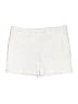 Ann Taylor LOFT Solid Ivory Shorts Size 14 - photo 1