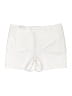 Ann Taylor LOFT Solid Ivory Shorts Size 14 - photo 2