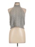 Jasmine 100% Acrylic Gray Sleeveless Top Size L - photo 1