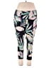 Torrid Print Black Active Pants Size 3X Plus (3) - photo 1