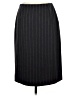 Michael Kors Stripes Black Gray Formal Skirt Size 8 - photo 2