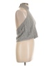 Jasmine 100% Acrylic Gray Sleeveless Top Size L - photo 4