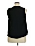 She + Sky 100% Polyester Black Sleeveless Blouse Size L - photo 2