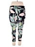 Torrid Print Black Active Pants Size 3X Plus (3) - photo 2
