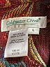 Coldwater Creek Paisley Red Jacket Size L - photo 6