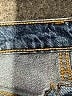 Levi's Chevron-herringbone Blue Jeans Size 30 waist - photo 7