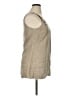 Tory Burch 100% Linen Tan Sleeveless Blouse Size 14 - photo 6