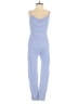 J.Crew Solid Blue Jumpsuit Size S - photo 1