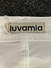 Luvamia Solid Ivory Khaki Shorts Size XL - photo 3
