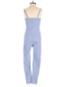 J.Crew Solid Blue Jumpsuit Size S - photo 2