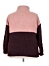 Rebellious. One 100% Polyester Color Block Pink Pullover Sweater Size 3X - photo 2