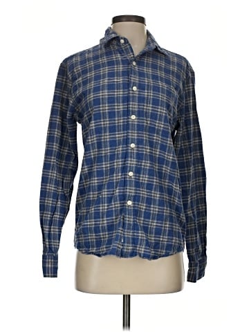 American Eagle Outfitters Long Sleeve Button-Down Shirt (view 1)