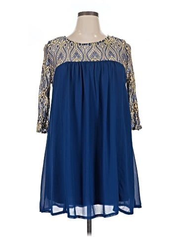 Umgee 3/4 Sleeve Blouse (view 1)