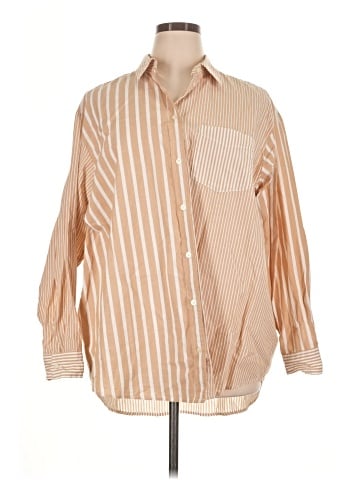 Gap Long Sleeve Button-Down Shirt (view 1)