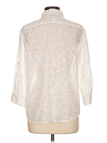 Chico's 3/4 Sleeve Button-Down Shirt (view 2)