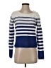 Milly Stripes Blue Pullover Sweater Size S - photo 1