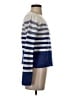 Milly Stripes Blue Pullover Sweater Size S - photo 4