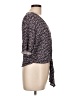 LUQ 100% Rayon Brown 3/4 Sleeve Blouse Size L - photo 4