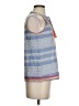 THML 100% Cotton Blue Sleeveless Blouse Size XS - photo 4