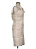 JS Collections 100% Polyester Ivory Cocktail Dress Size 4 - photo 4