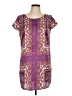 TU 100% Polyester Paisley Purple Casual Dress Size 12 - photo 1
