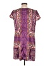 TU 100% Polyester Paisley Purple Casual Dress Size 12 - photo 2