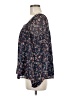 Boden 100% Polyester Blue Long Sleeve Blouse Size 8 - photo 5