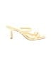 Express 100% Polyurethane Ivory Sandals Size 7 - photo 1