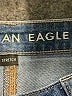 American Eagle Outfitters Stripes Blue Jeans Size 2 - photo 8