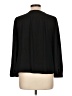 Ann Taylor LOFT 100% Polyester Black Long Sleeve Blouse Size Lg Petite - photo 2