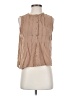 Max Studio Tan Sleeveless Blouse Size XS - photo 1